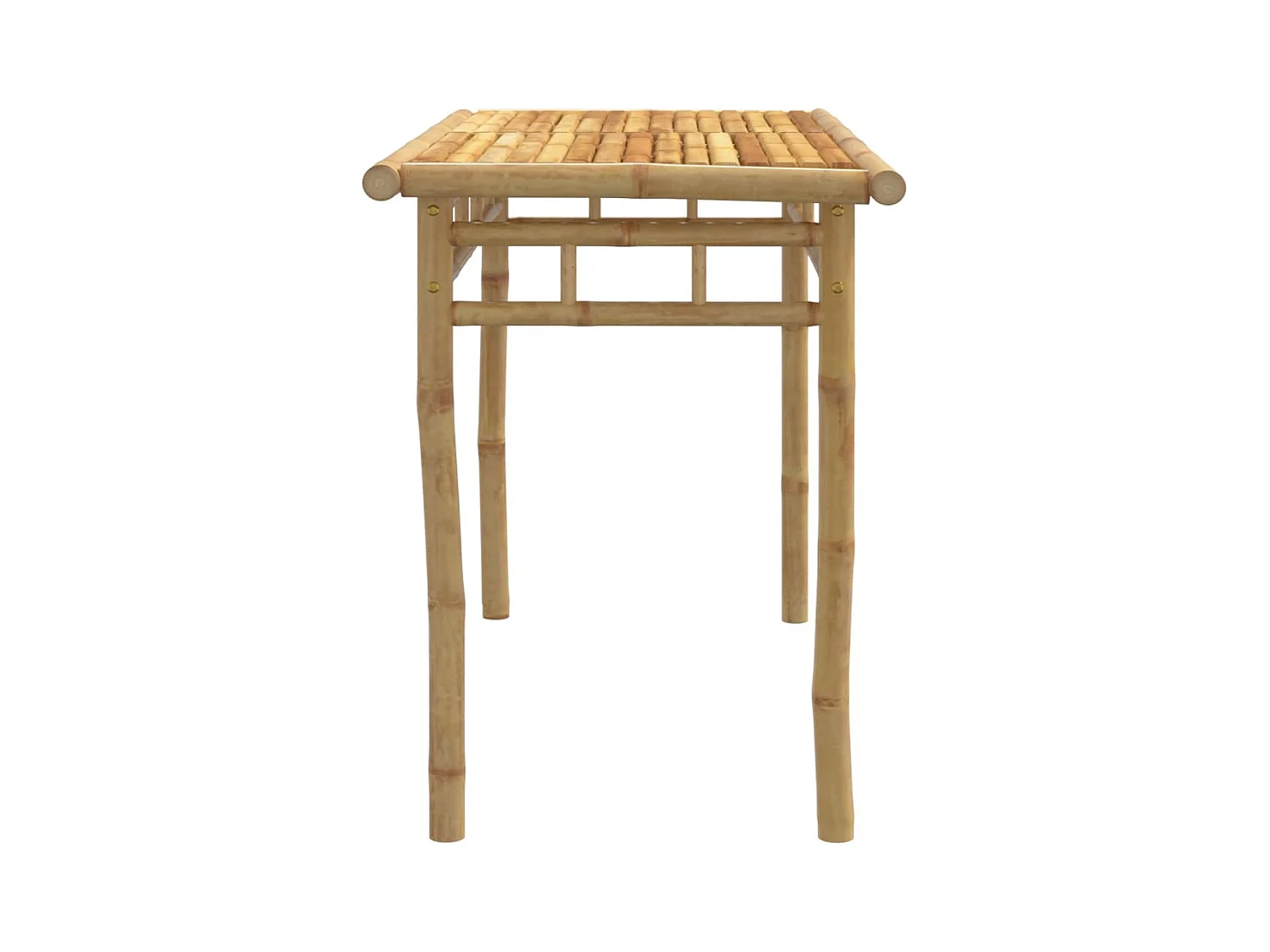 Table à manger de jardin 110x55x75 bambou