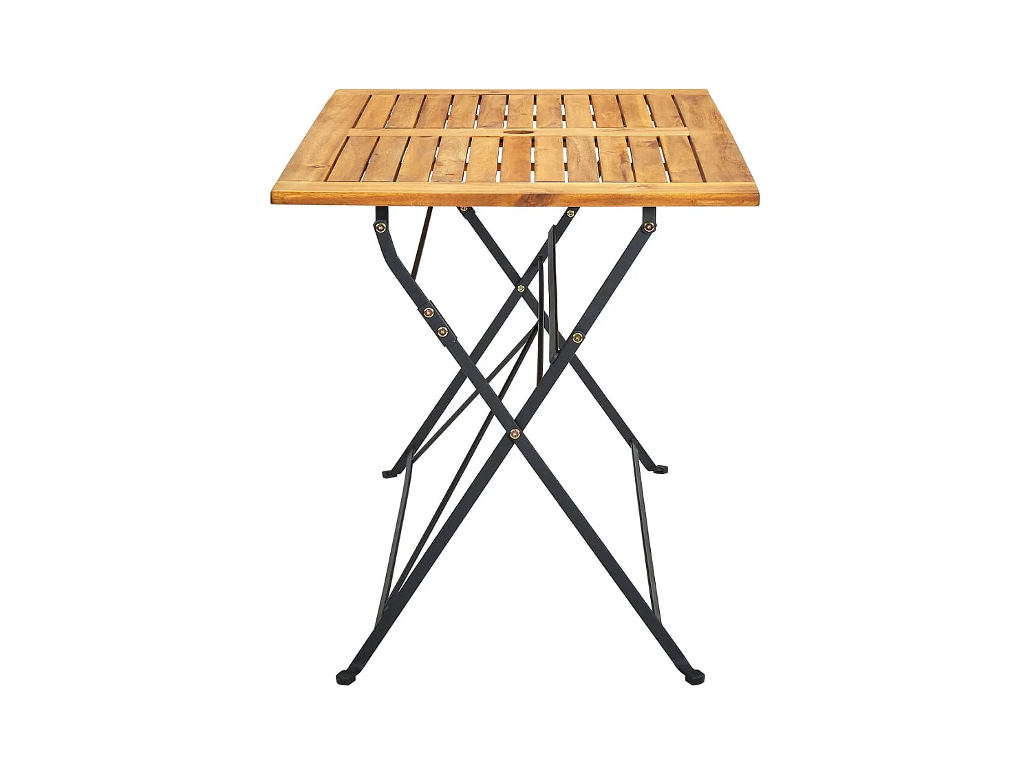 Table pliable de jardin 120x70x74 Bois d'acacia massif