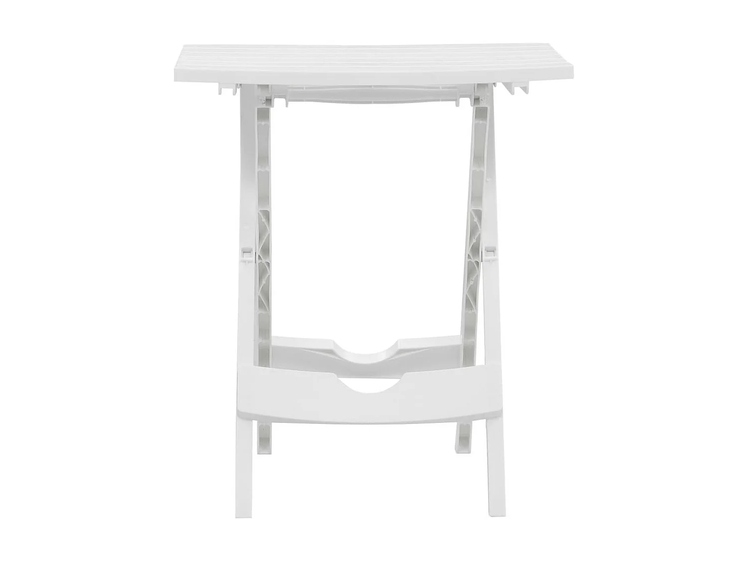Table pliable de jardin 45,5x38,5x50 Blanc