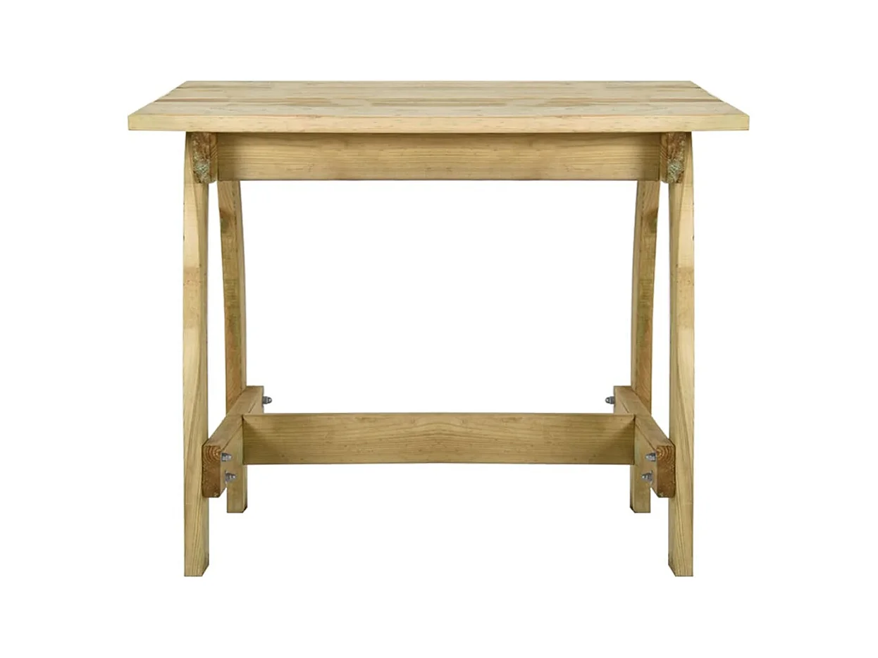 Table de jardin 110x74x75 Bois de pin imprégné