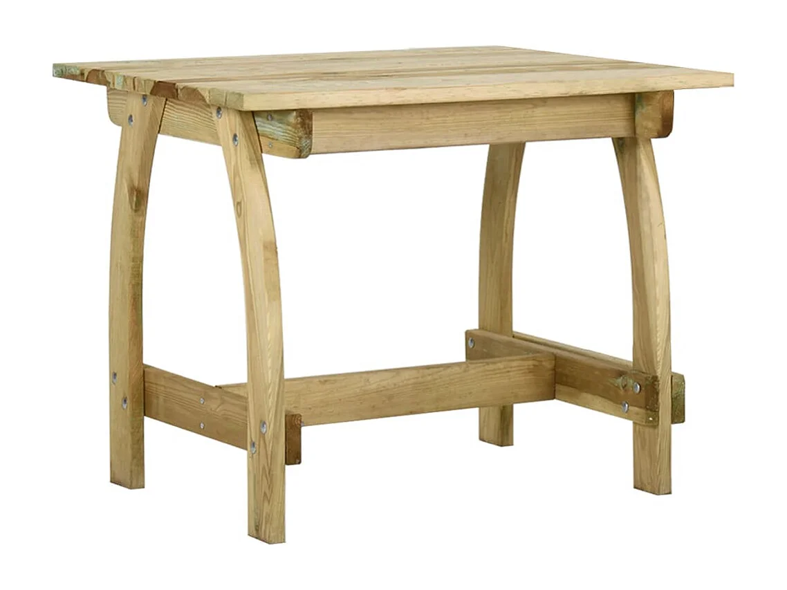 Table de jardin 110x74x75 Bois de pin imprégné