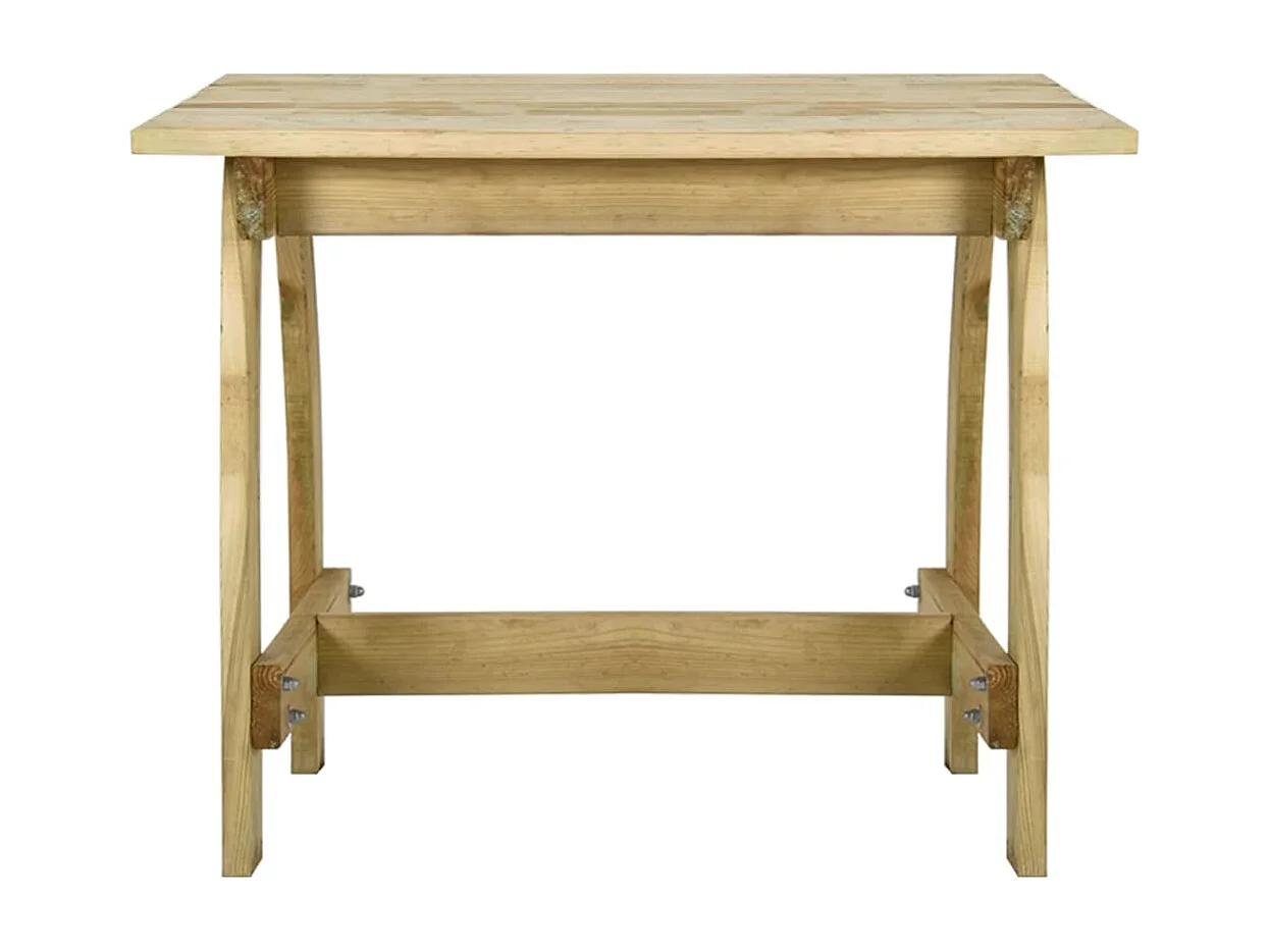 Table de jardin 110x74x75 Bois de pin imprégné