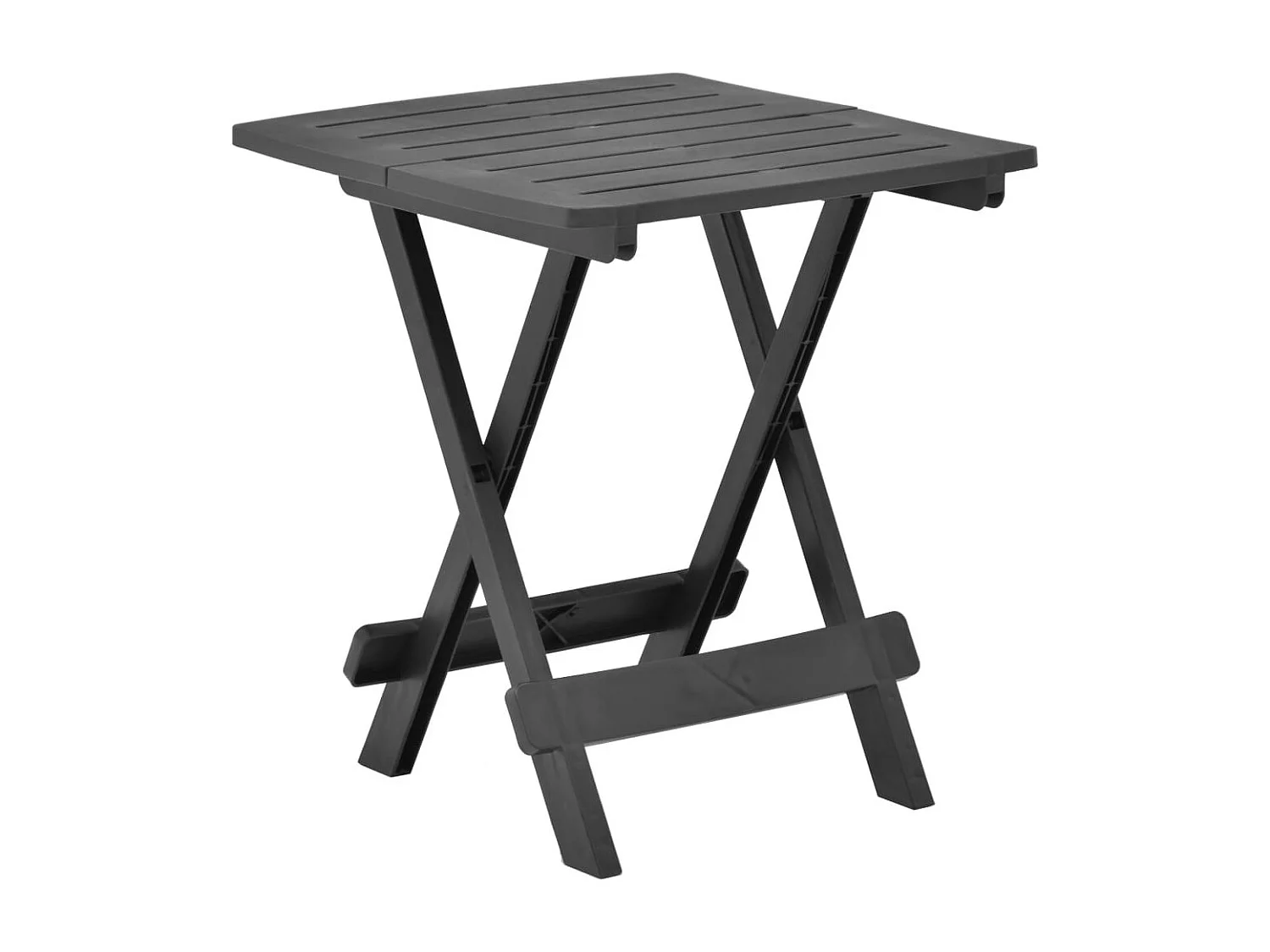 Table pliable de jardin Anthracite 45x43x50 Plastique