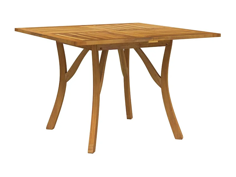 Table de jardin 110x110x75 Bois d'acacia solide