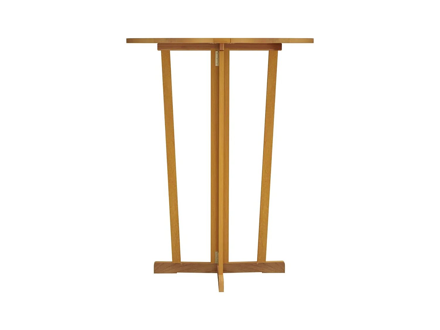 Table de bar 90x65x105 Bois de teck solide