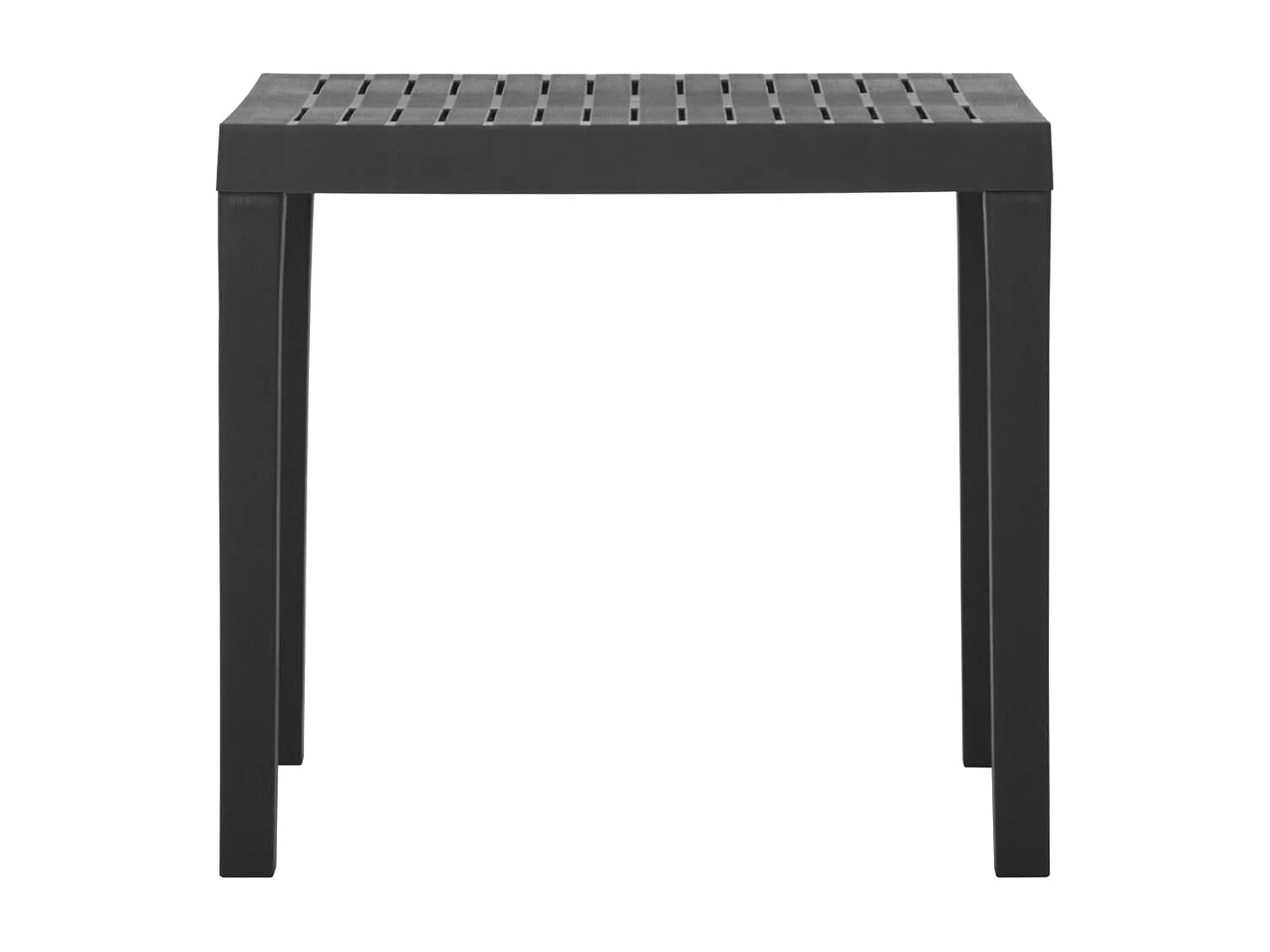 Table de jardin Gris 79x65x72 Plastique