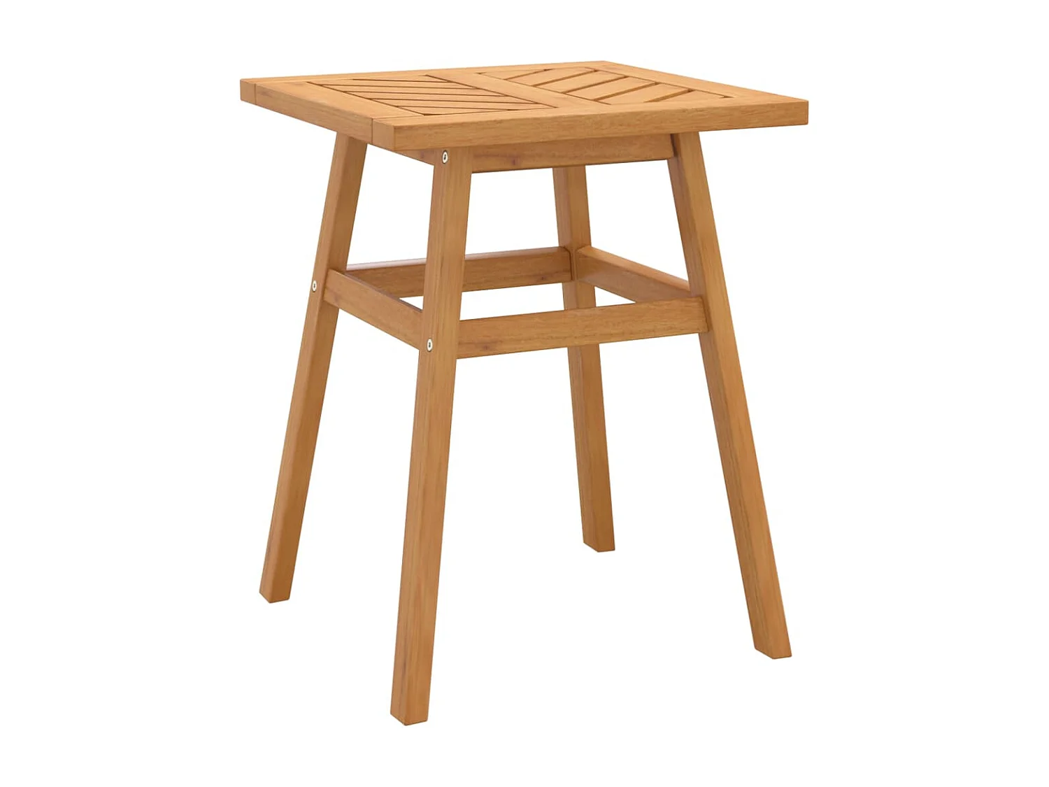 Table d'appoint 45x45x60 bois massif d'acacia