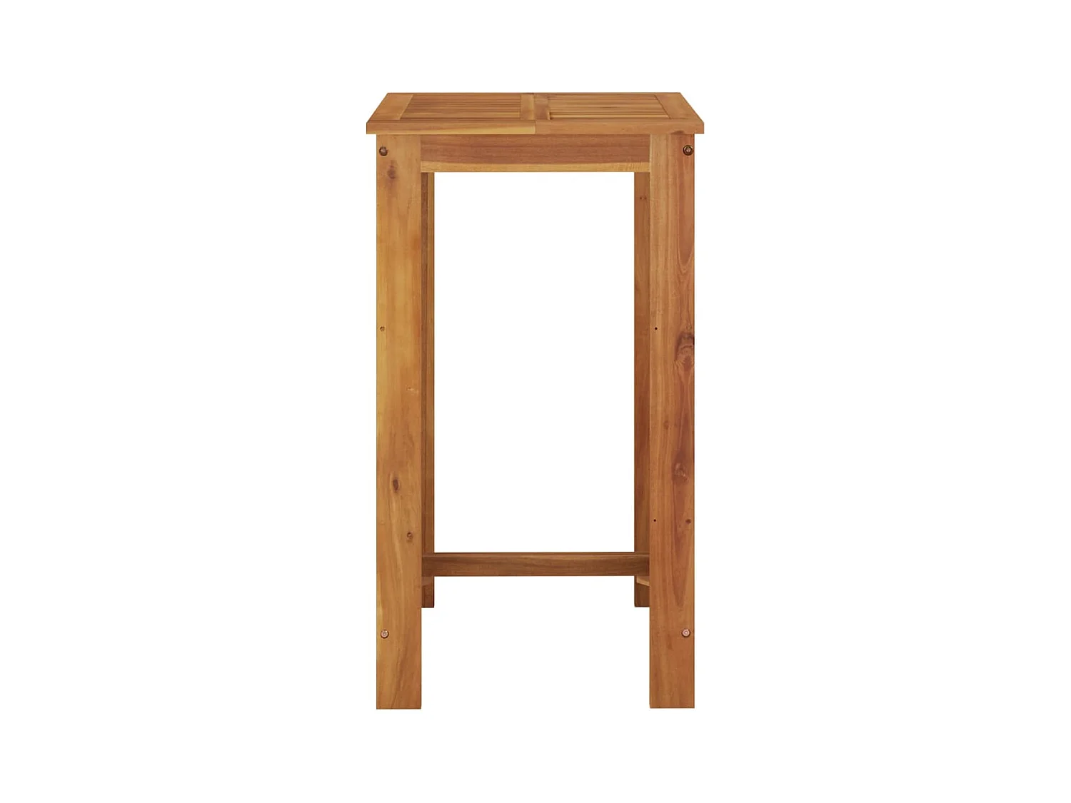 Table de bar de jardin 60x60x105 Bois d'acacia solide