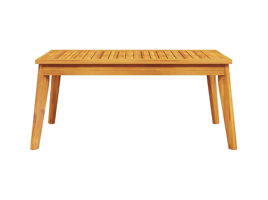 Table à manger de jardin 100x55x45 bois massif d'acacia