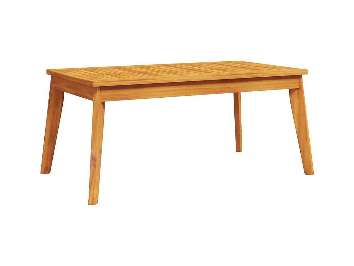 Table à manger de jardin 100x55x45 bois massif d'acacia