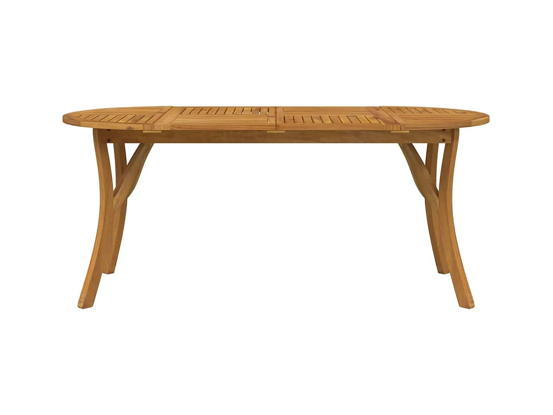 Table de jardin 200x90x75 Bois d'acacia solide