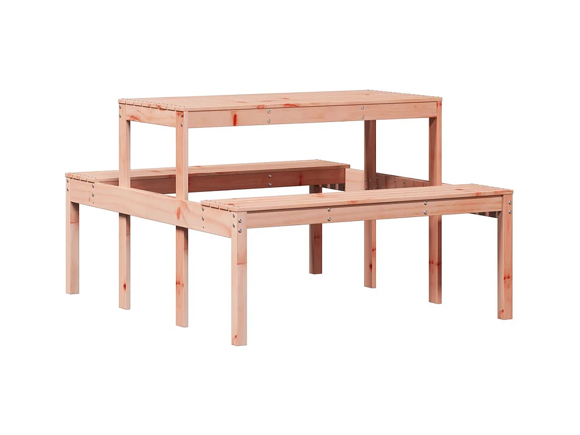 Table de pique-nique 110x134x75 bois massif de douglas