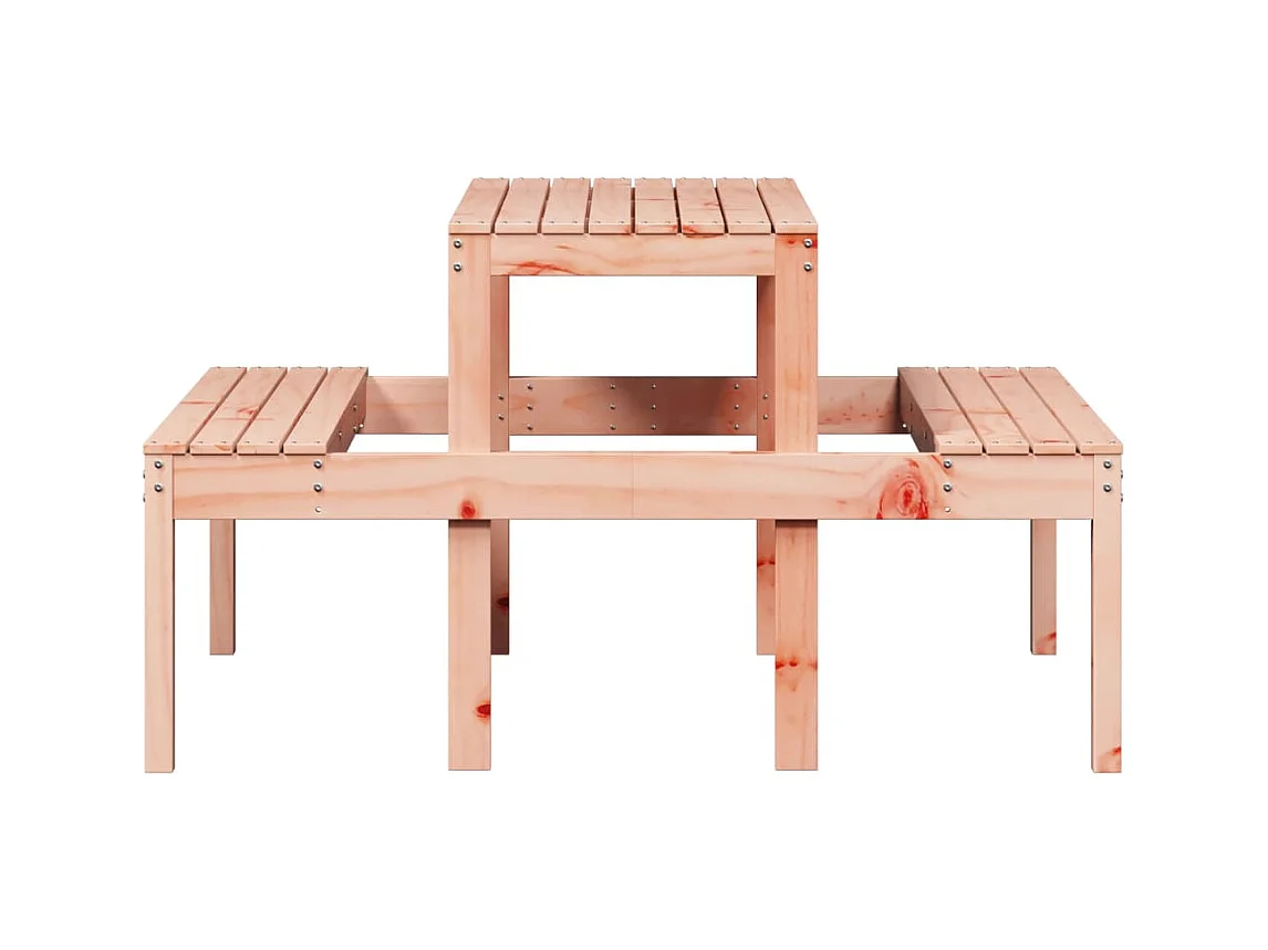 Table de pique-nique 110x134x75 bois massif de douglas