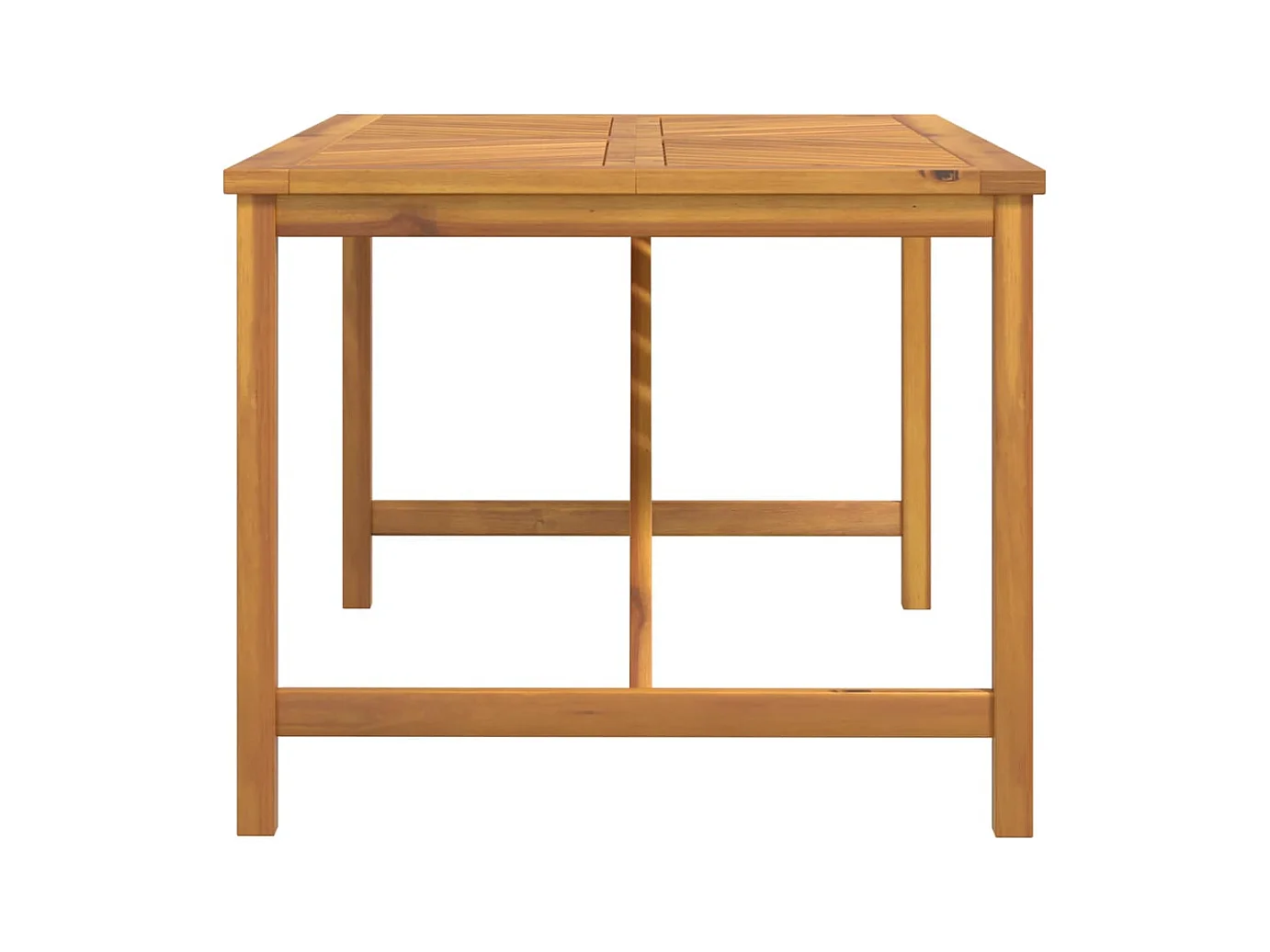 Table à manger de jardin 150x90x74 bois d'acacia solide