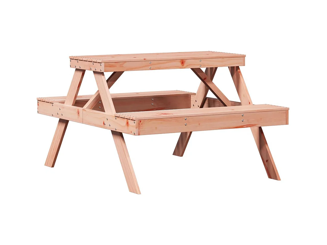 Table de pique-nique 105x134x75 bois massif de douglas