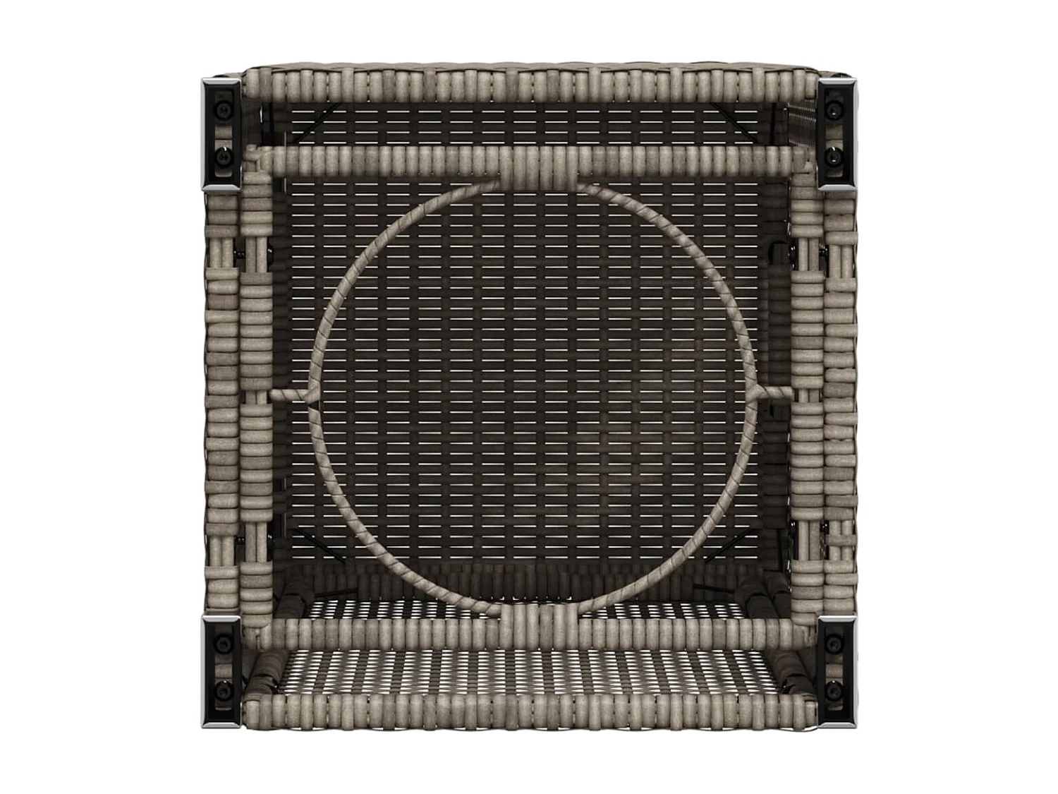 Table de couverture de bouteille de propane gris 40x40x60