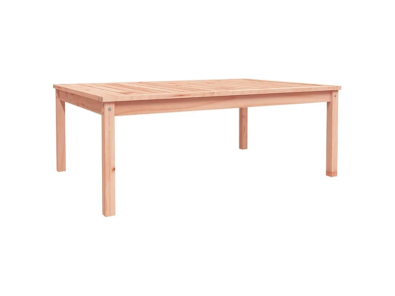 Table de jardin 121x82,5x45 bois massif de douglas