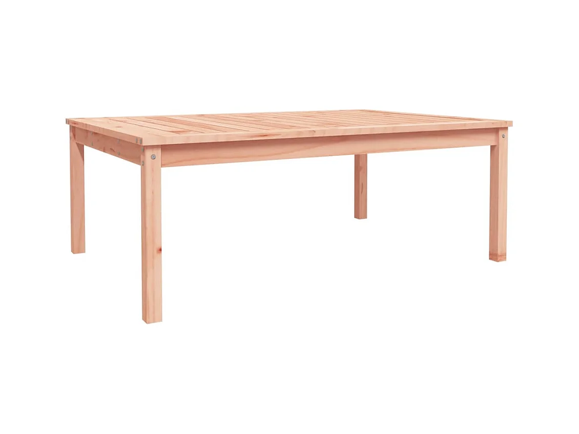 Table de jardin 121x82,5x45 bois massif de douglas