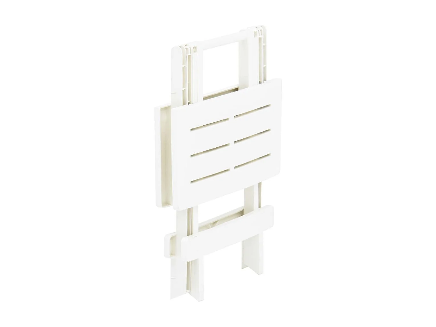Table pliable de jardin Blanc 45x43x50 Plastique