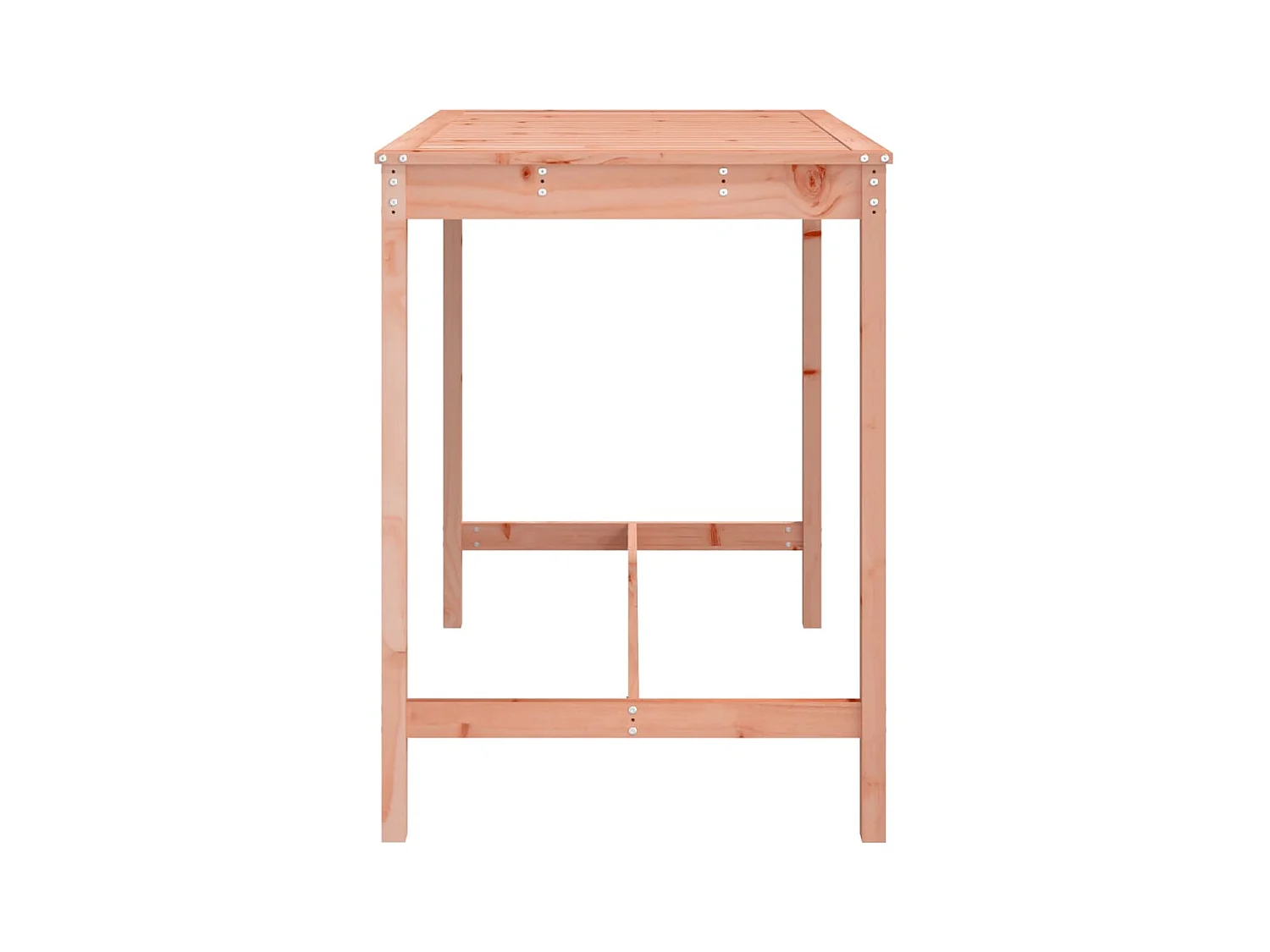 Table de jardin 121x82,5x110 bois massif de douglas