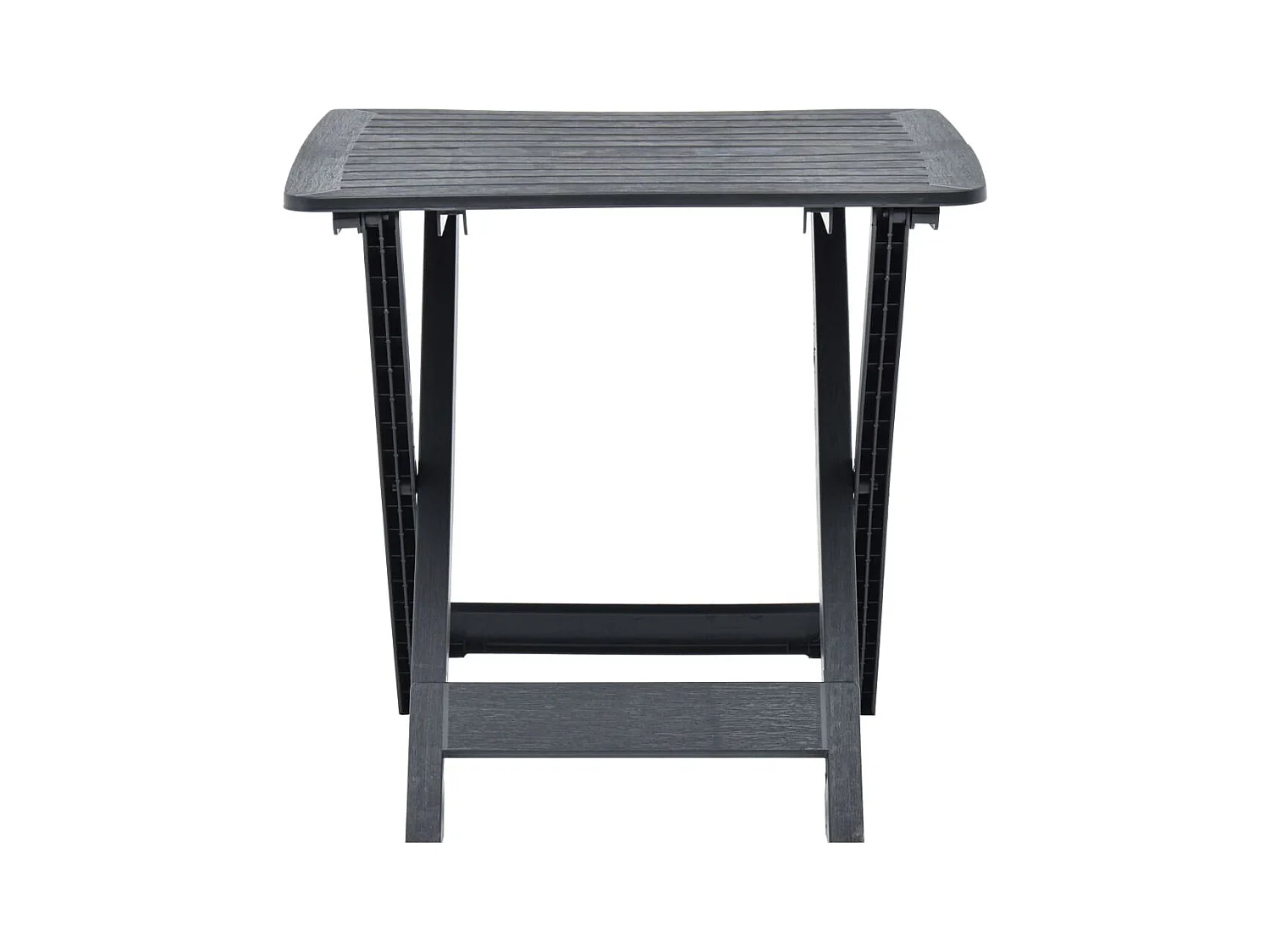Table pliable de jardin Anthracite 79x72x70 Plastique