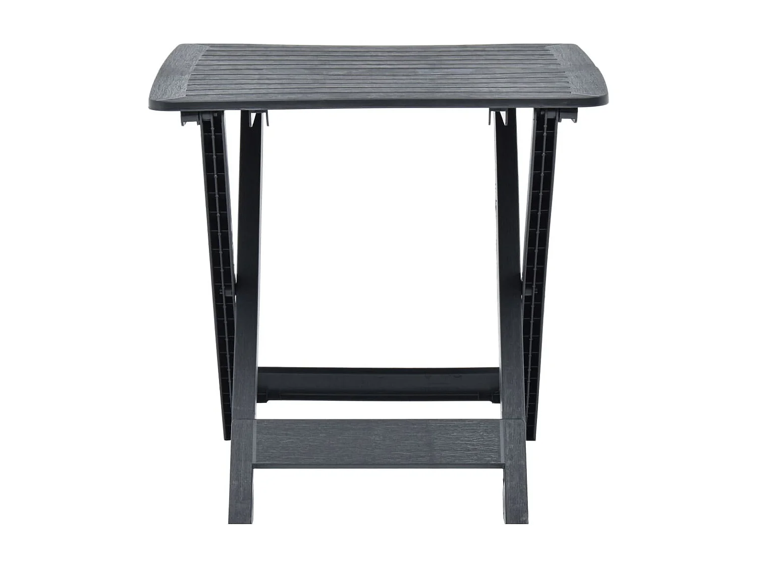 Table pliable de jardin Anthracite 79x72x70 Plastique