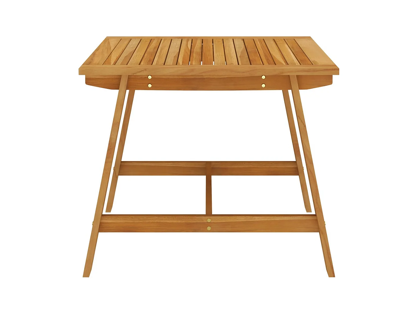 Table à dîner de jardin 88x88x74 Bois d'acacia massif