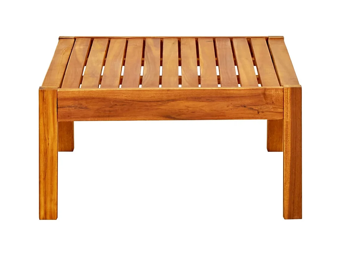 Table de jardin 85x57x29 Bois d'acacia massif