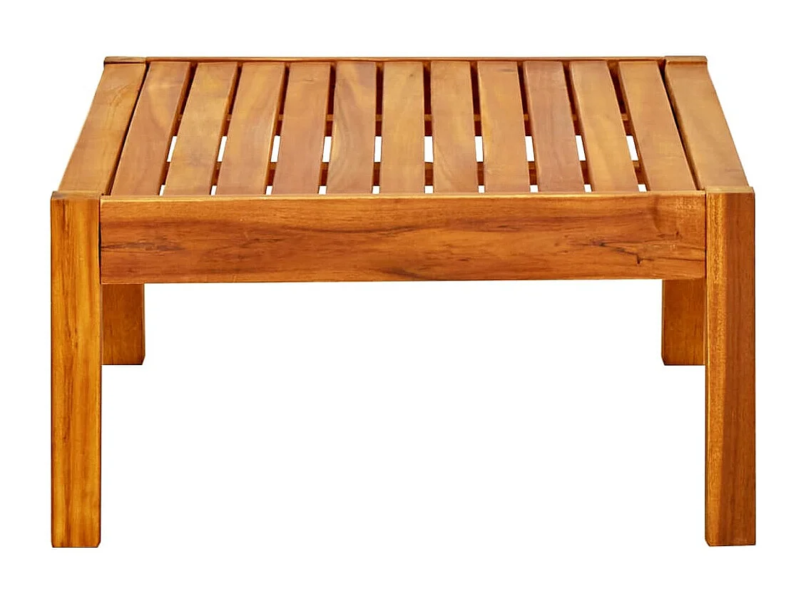 Table de jardin 85x57x29 Bois d'acacia massif