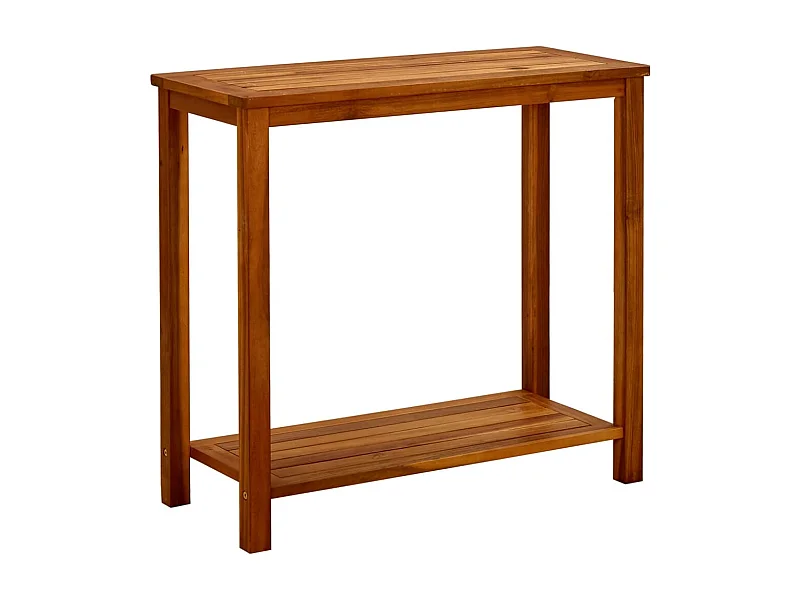 Table console de jardin 80x35x75 Bois d'acacia solide