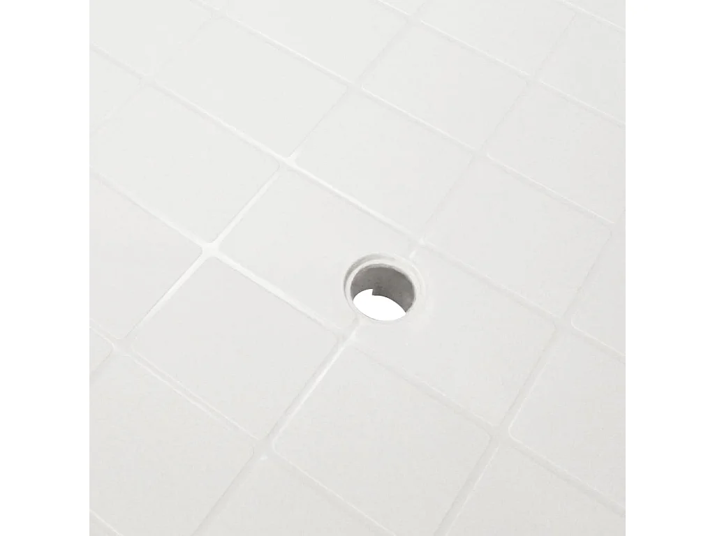 Table de jardin Blanc 101 x 68x72 Plastique