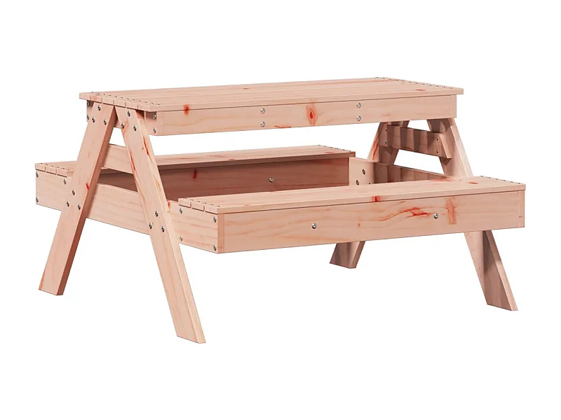 Table de pique-nique pour enfants bois massif de douglas