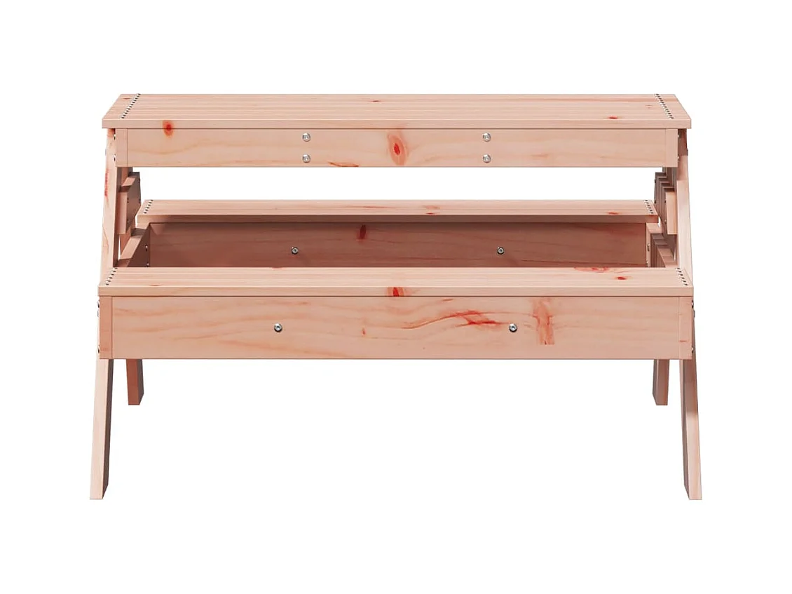 Table de pique-nique pour enfants bois massif de douglas