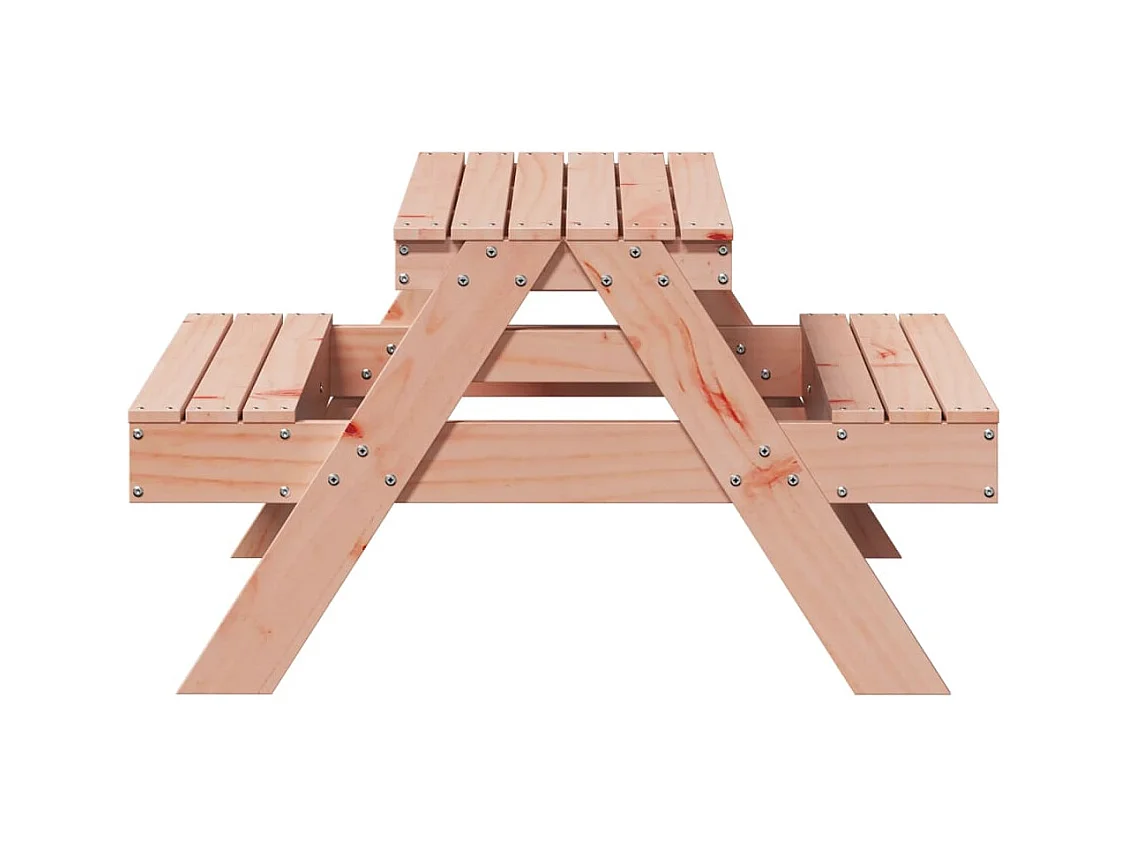Table de pique-nique pour enfants bois massif de douglas
