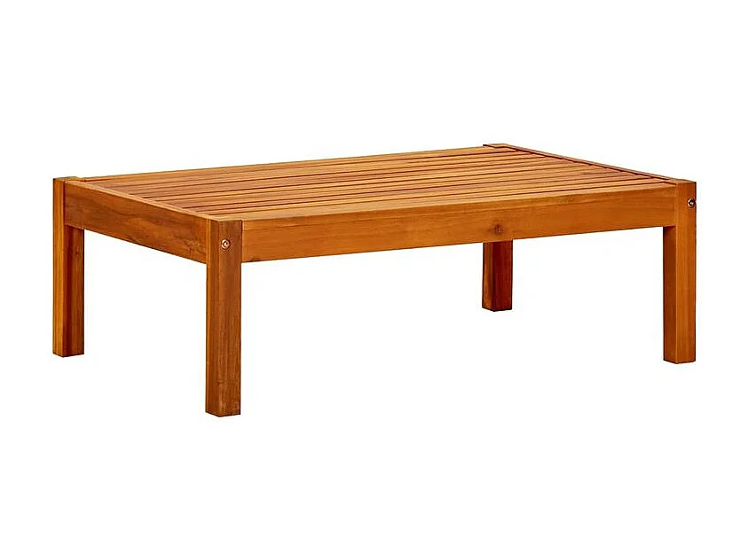 Banc de jardin avec auvent et repose-pieds Bois d'acacia solide