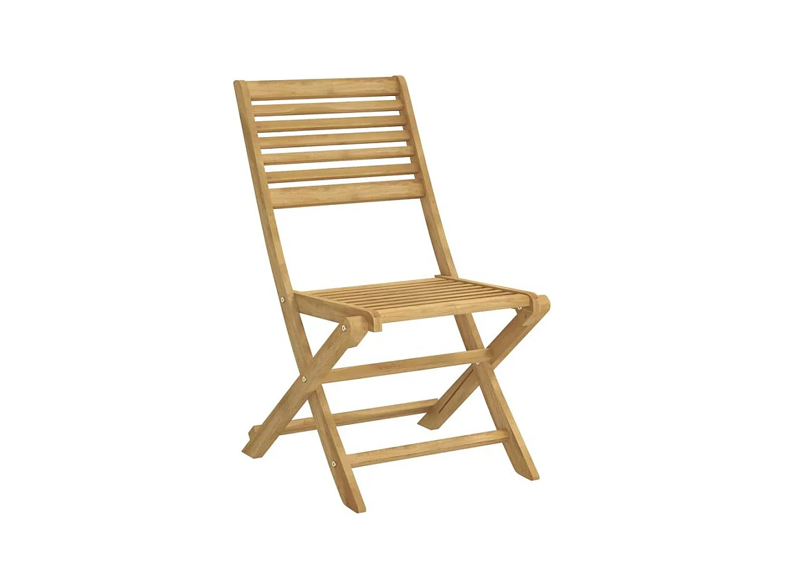 Ensemble à manger de jardin 5 pcs Bois d'acacia solide