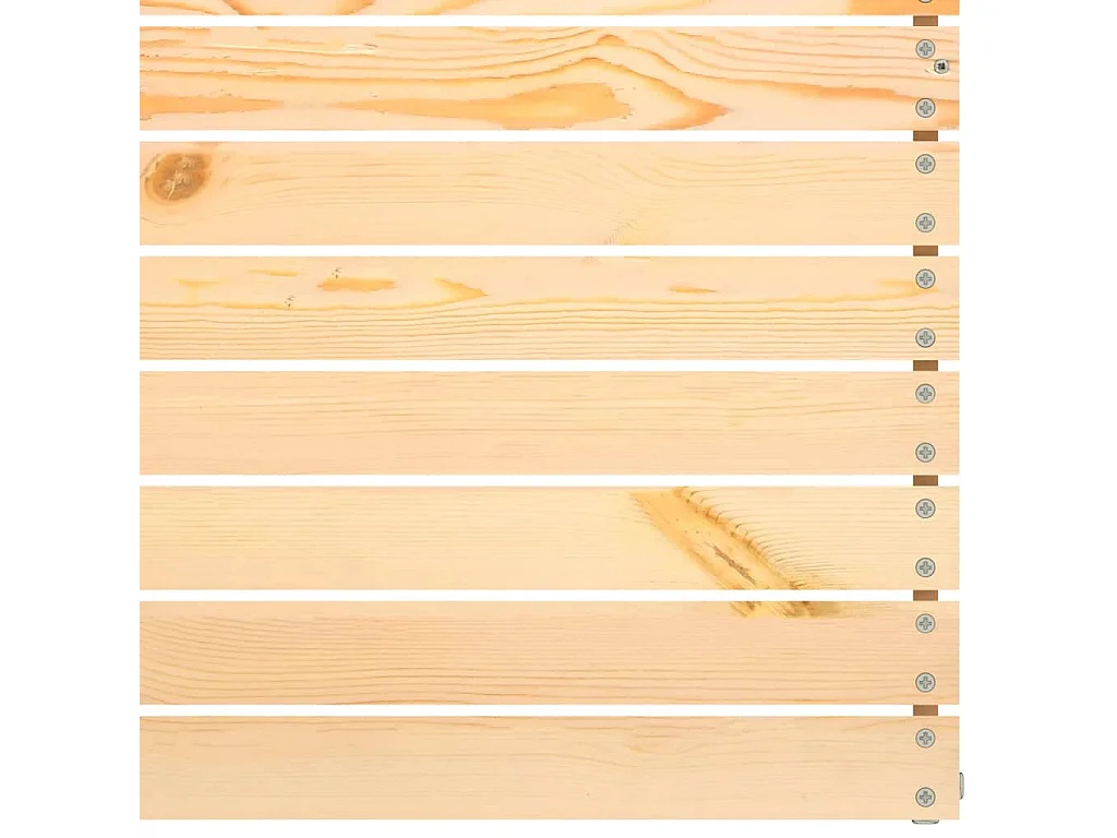 Canapés d'angle de jardin 2 pcs Bois de pin massif