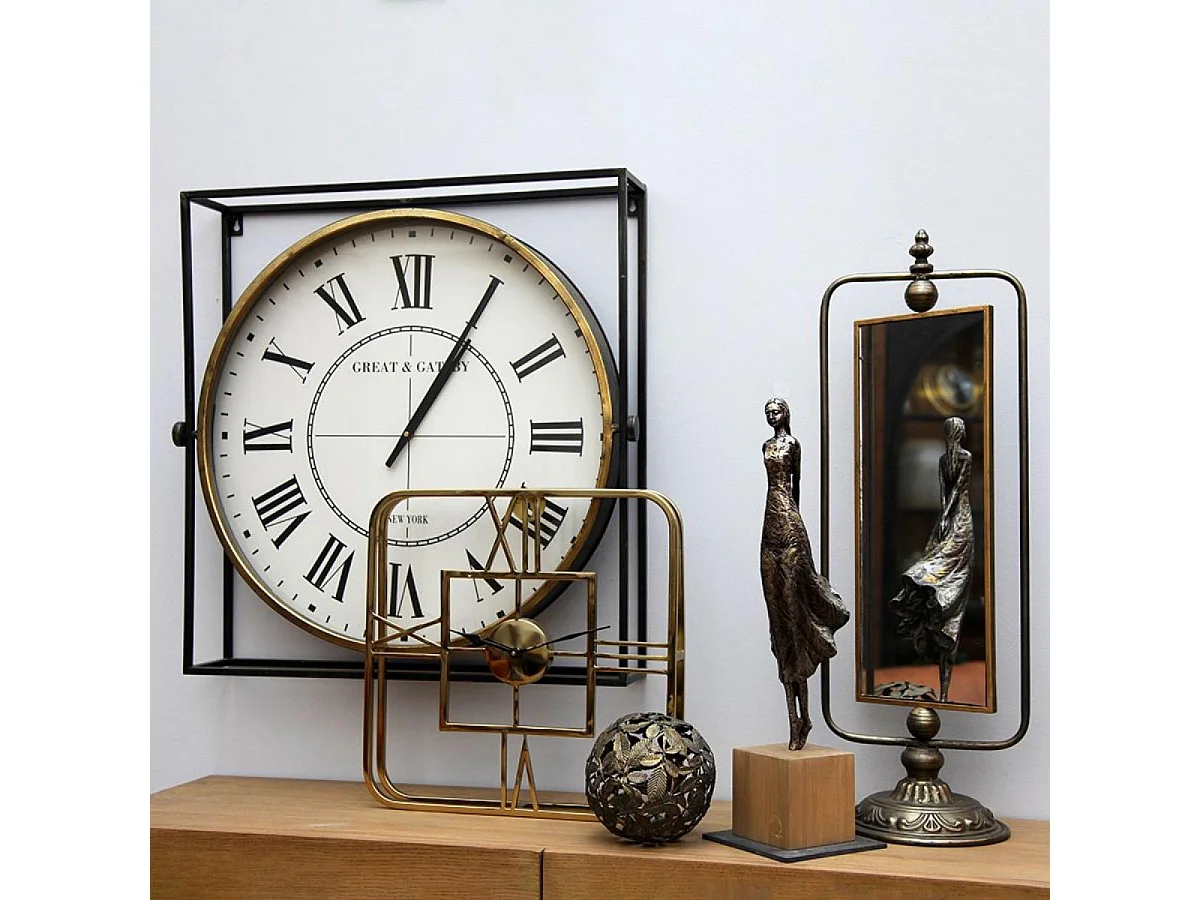 Statue danseuse à visser Résine Gris - Charme Interior's