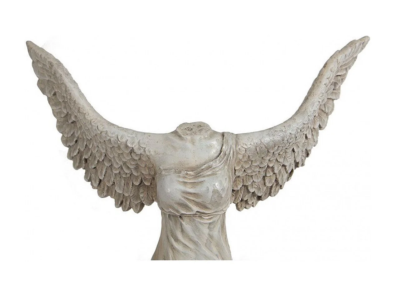 Statue silhouette ailée à visser Résine Blanc - Chic Interior's