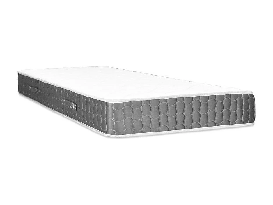 Materasso una piazza e mezza 120x190x25H in schiuma poliuretanica e memory Palladio grigio