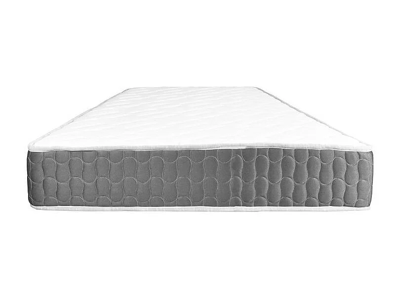Materasso una piazza e mezza 120x190x25H in schiuma poliuretanica e memory Palladio grigio