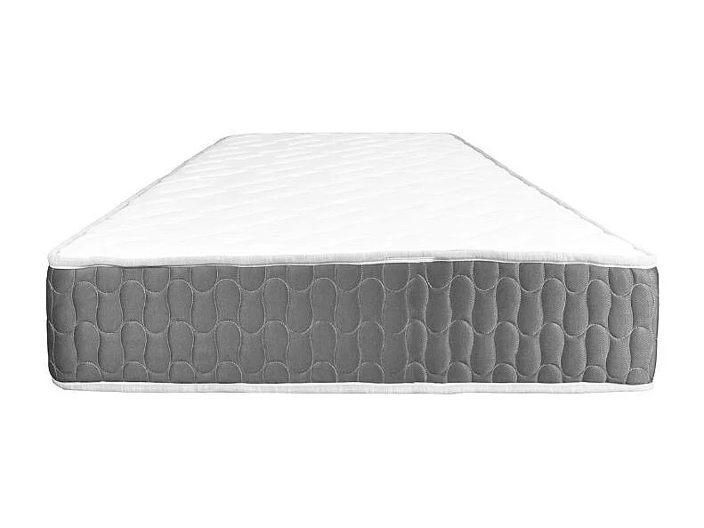Materasso singolo 80x190x25H in schiuma poliuretanica e memory Palladio grigio