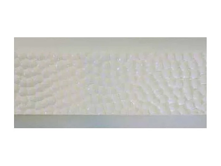 Specchio rettangolare 60x80 cornice bianco lucido ART9