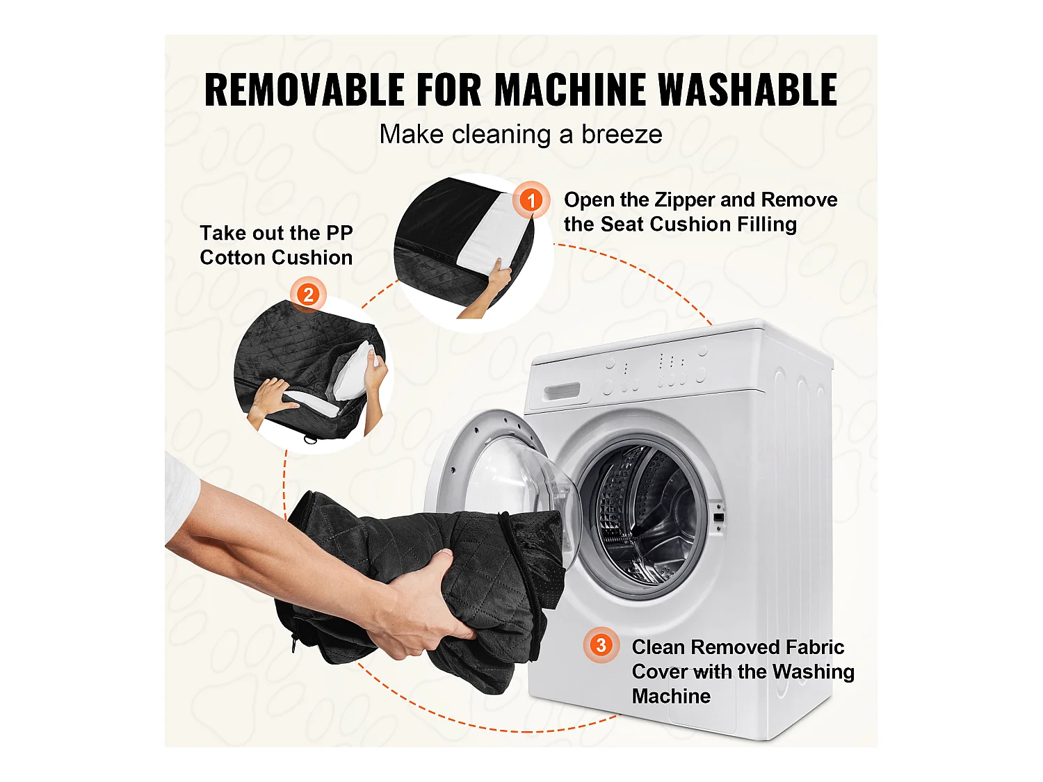 Siège Auto pour Chien SucceBuy, Petite et Moyenne Taille (jusqu'à 18 kg), Noir