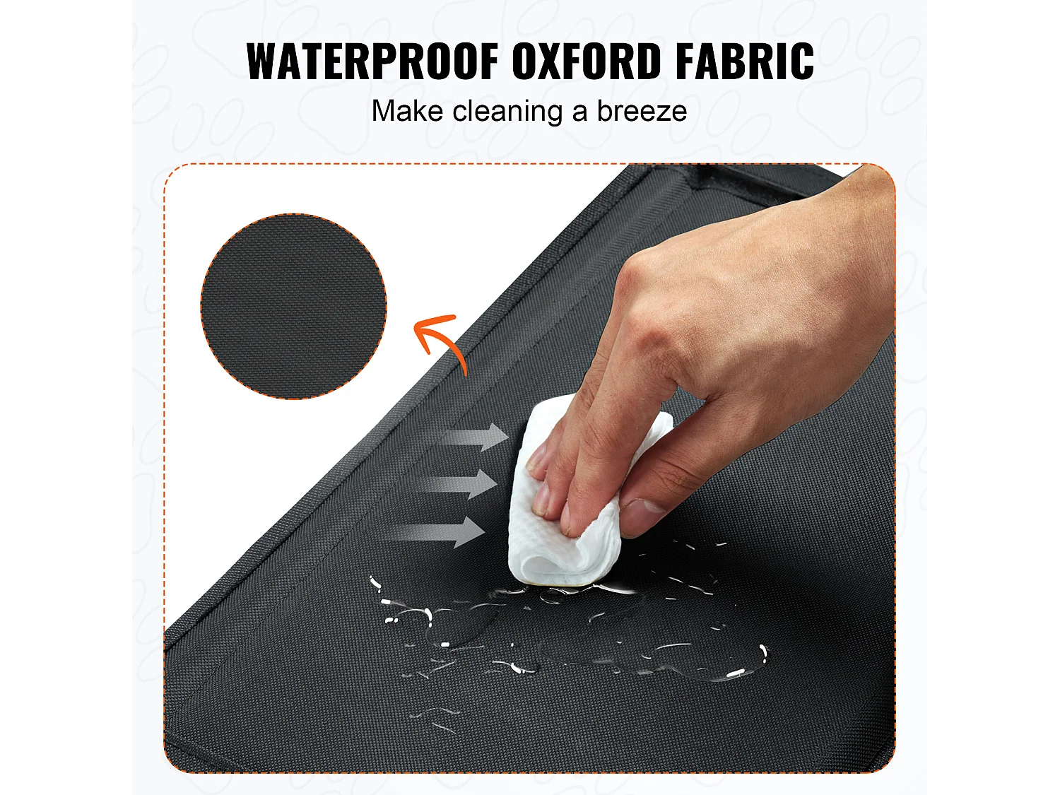 Seggiolino Auto per Cani SucceBuy, Fino a 12 kg, Nero