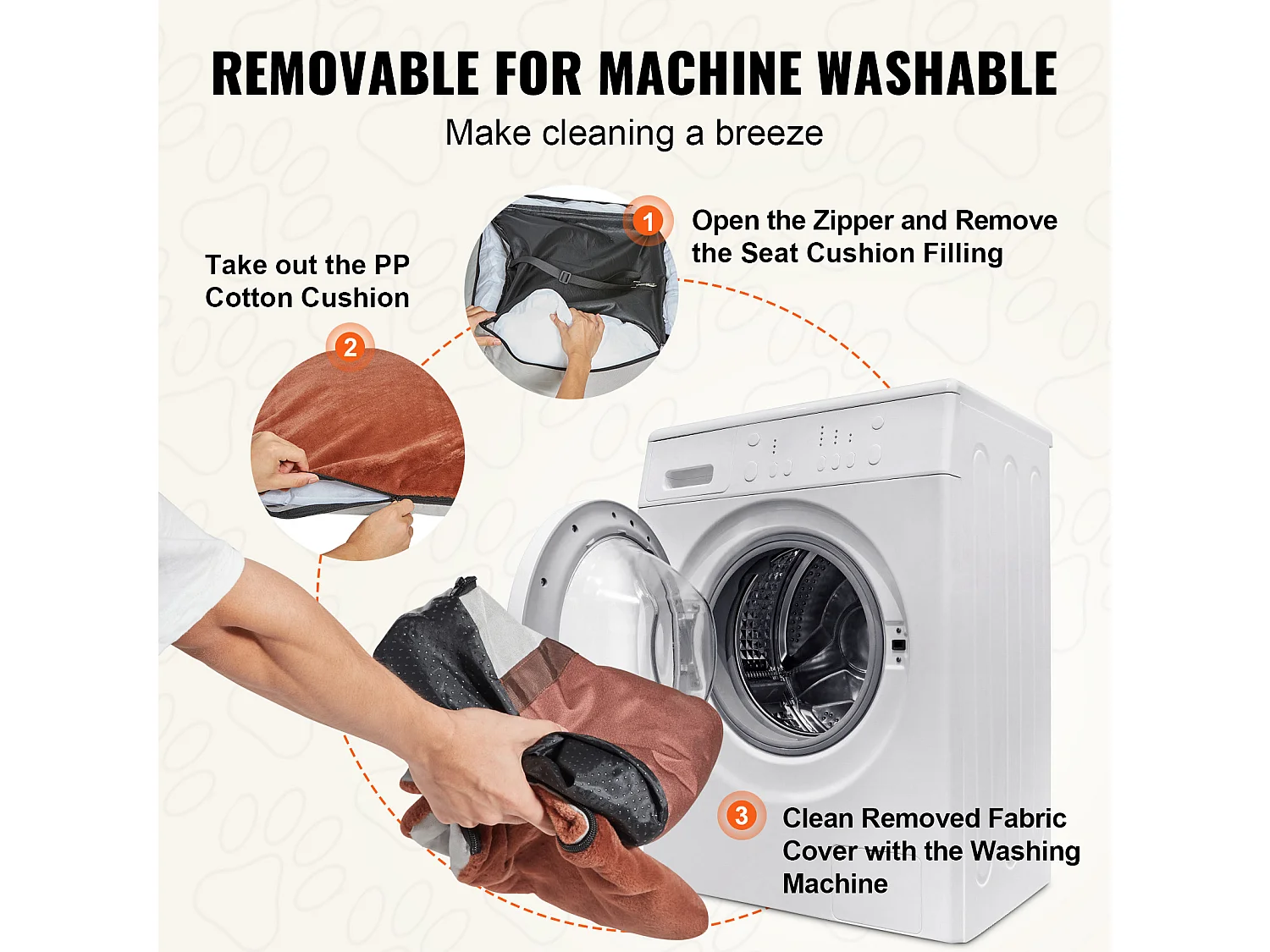 Asiento Elevador para Perros SucceBuy, Tamaño Pequeño (Hasta 11 kg), Color Gris