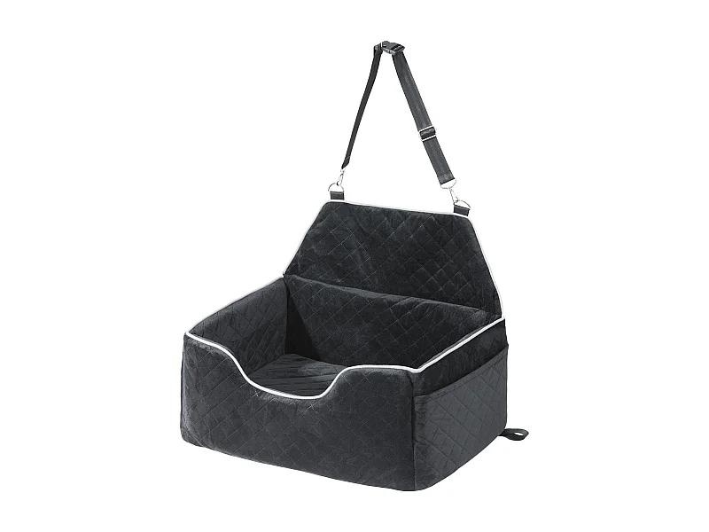 Autositz für Hunde SucceBuy, Größe Mittel/Groß (bis 25 kg), Farbe Schwarz