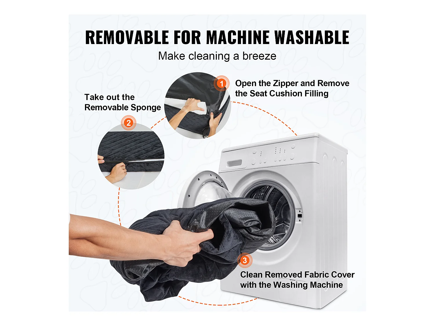 Autositz für Hunde SucceBuy, Größe Mittel/Groß (bis 25 kg), Farbe Schwarz