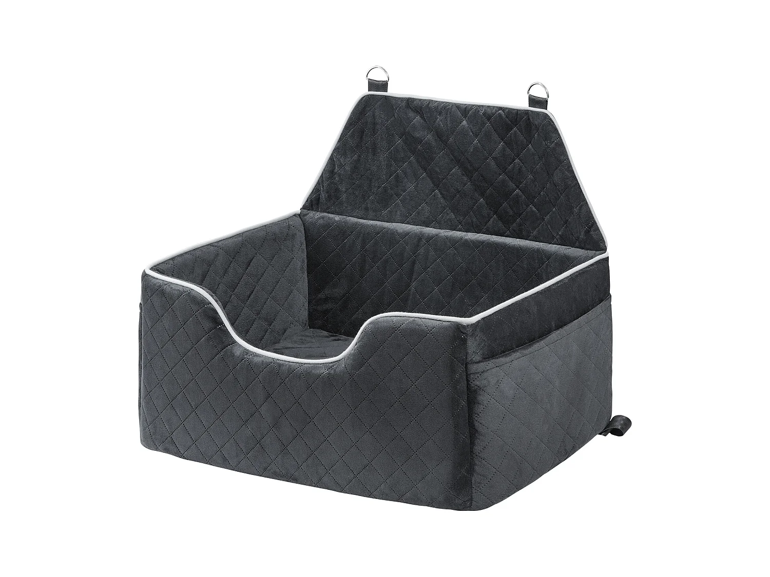 Autositz für Hunde SucceBuy, Größe Mittel/Groß (bis 25 kg), Farbe Schwarz