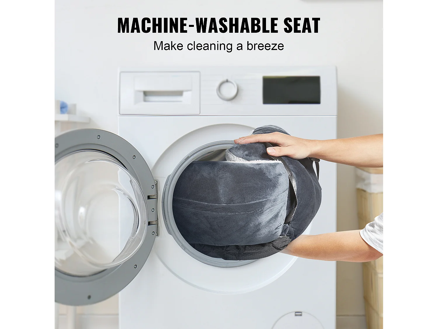 Siège Auto pour Chien SucceBuy, Taille Petite (Jusqu'à 9 kg), Couleur Gris Foncé